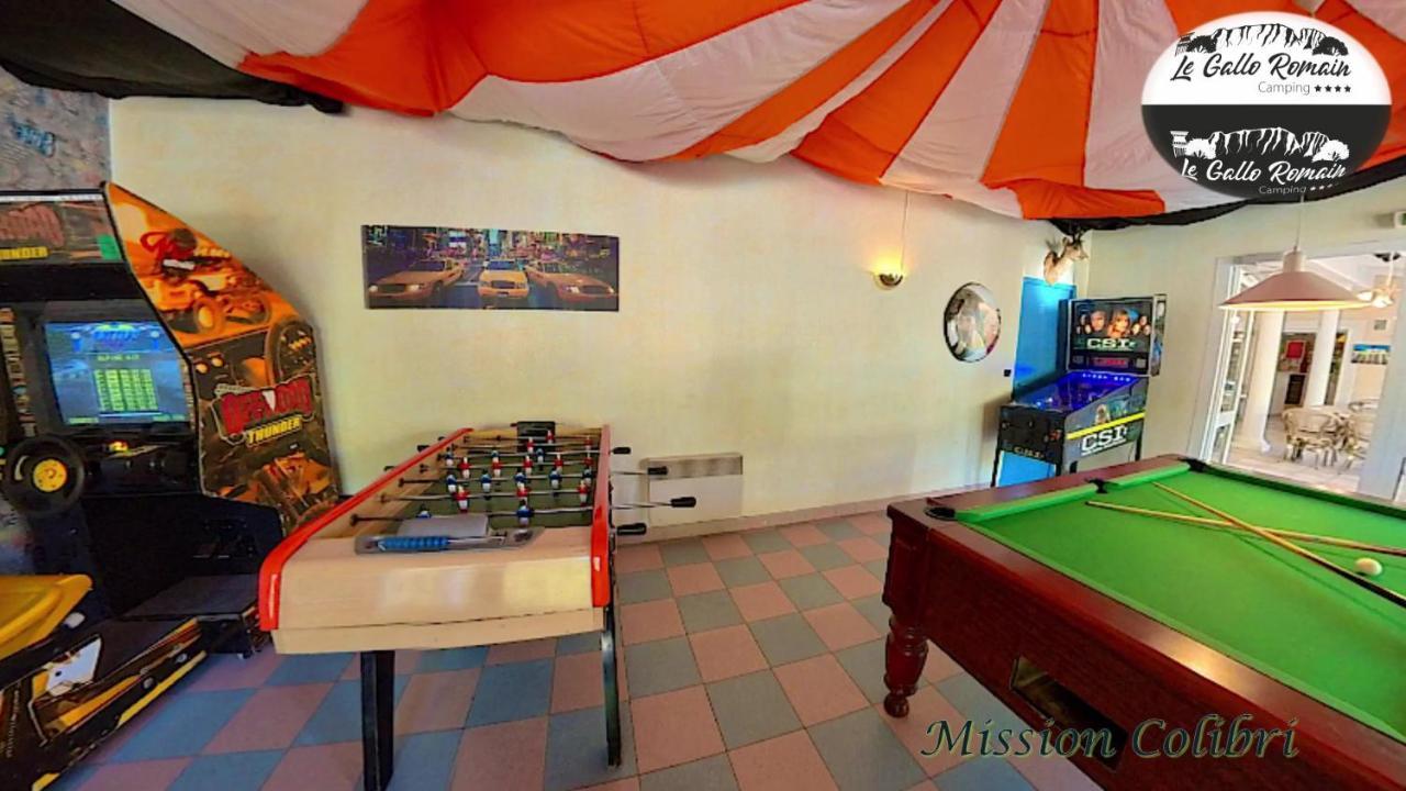 Camping Le Gallo Romain Barbieres Екстер'єр фото
