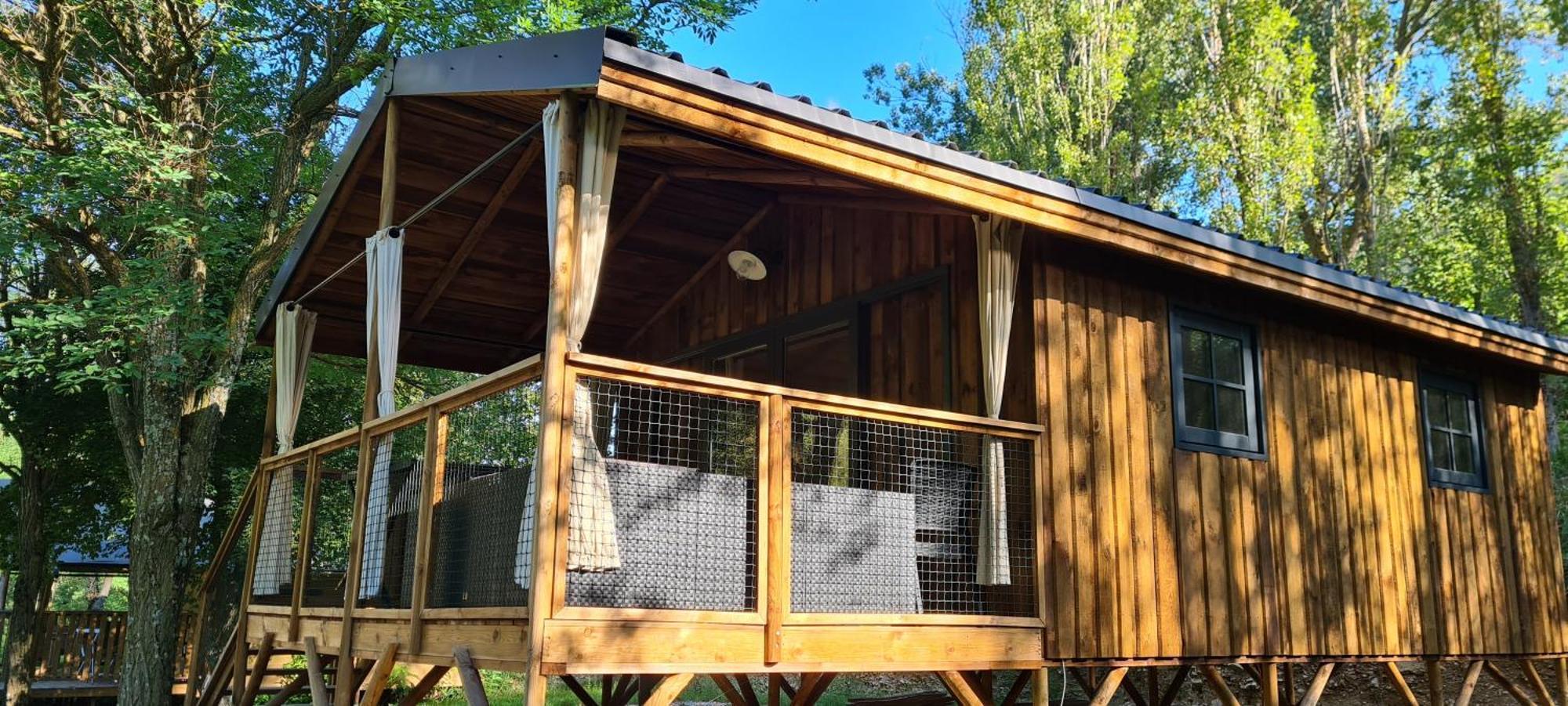 Camping Le Gallo Romain Barbieres Екстер'єр фото
