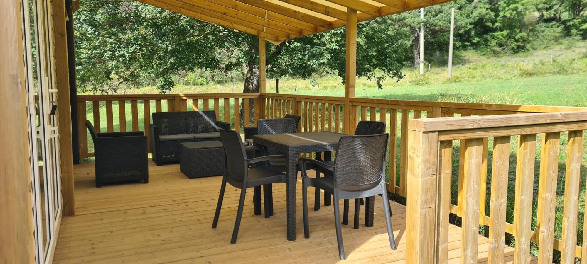 Camping Le Gallo Romain Barbieres Екстер'єр фото